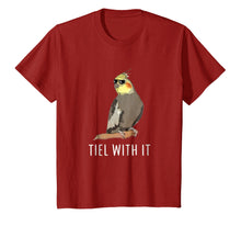 Load image into Gallery viewer, Funny Cockatiel T-Shirt Tiel With It Shirt for Kid Men Women