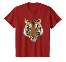 Load image into Gallery viewer, Tiger Head T-Shirt Animal Protection Cool Vintage Retro Tee