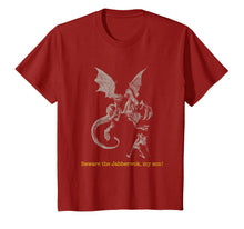 Load image into Gallery viewer, Beware the Jabberwocky T Shirt