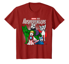 Load image into Gallery viewer, Huskyvengers Shirt - Funny Siberian Husky Dog Lover T Shirt