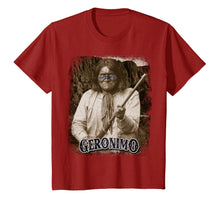 Load image into Gallery viewer, Geronimo t shirt Apache Warrior Native American tee shirt