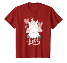 Load image into Gallery viewer, Unicorn Love Heart Valentine's Day Shirt for Women Girls T-Shirt-792655