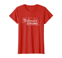Load image into Gallery viewer, Nebraska Strong Vintage Distressed Tshirt