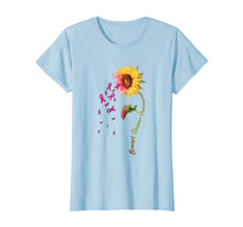 Load image into Gallery viewer, Breast Cancer Awareness Sunflower TShirt