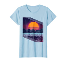 Load image into Gallery viewer, Retro 80s Vaporwave Outrun style T-Shirt