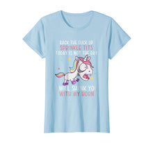 Load image into Gallery viewer, Back The Fuck Ups Sprinkle Tits Funny Unicorn Quotes T-shirt