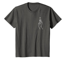 Load image into Gallery viewer, Korean Finger Heart Shirt Kpop Tshirt