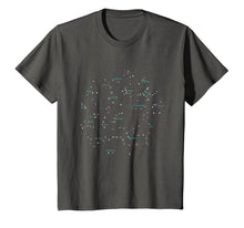 Load image into Gallery viewer, Astronomy T shirt Star Constellation Sky Map Tee