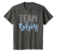 Load image into Gallery viewer, Team Boy Gender Reveal Baby Shower Shirt