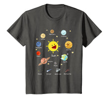 Load image into Gallery viewer, Solar System with Sun, Planets, Comets and Earth T Shirt
