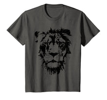 Load image into Gallery viewer, Lion Face T Shirt. Cool Zoo Animals T-Shirt Zoo Keeper