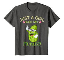 Load image into Gallery viewer, Just A Girl Who Loves Pickles T-Shirt Gift For Women