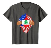 Load image into Gallery viewer, Lebanese Blood Inside Me T-Shirt | Lebanon Flag Gift
