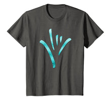 Load image into Gallery viewer, American Sign Language I love you T shirt - turquoise