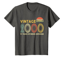 Load image into Gallery viewer, Retro Vintage 2000 T-Shirt 19th Birthday Gifts 19 Years Old