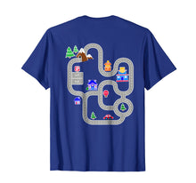 Load image into Gallery viewer, Play Cars on Daddy's Back, Car Play Mat Shirt, Gift for Dad