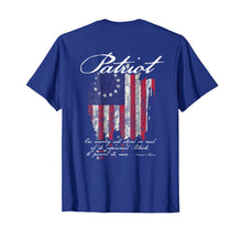 Load image into Gallery viewer, Patriot 1776 American Flag Founding Fathers Quote T Shirt