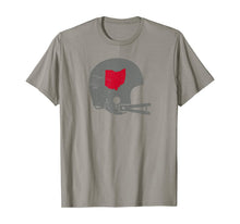 Load image into Gallery viewer, Vintage Football Helmet Shirt State of Ohio Tshirt