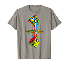 Load image into Gallery viewer, AWESOME GRAPHIC MELTING RUBIK RUBIX RUBICS CUBE Solved Rubik T-Shirt