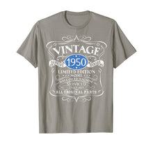 Load image into Gallery viewer, Vintage 1950 70th Birthday All Original Parts Gift T-Shirt-78207