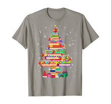 Load image into Gallery viewer, Merry Christmas Library Tree Cute Book Lover Librarian Gifts T-Shirt