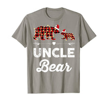 Load image into Gallery viewer, Uncle Bear Red Plaid Christmas Pajama Matching Family Gift T-Shirt