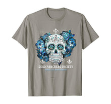 Load image into Gallery viewer, Dead Pancreas Society Diabetes Awareness Sugar Skull Gift T-Shirt