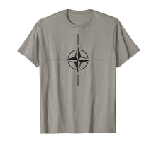 Load image into Gallery viewer, NATO insignia allied forces wind rose subdued T-Shirt