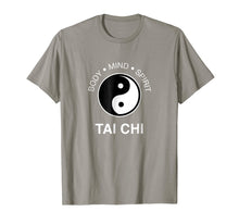 Load image into Gallery viewer, The Art Tai Chi Tshirt - Body Mind Spirit Yin Yang Tee