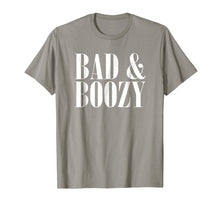 Load image into Gallery viewer, Bad & Boozy Bachelorette Party Funny Summer Beer Pun T-shirt
