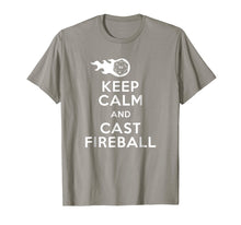 Load image into Gallery viewer, Funny Keep Calm & Fireball Dungeon Dragons Gaming T-Shirt
