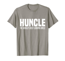 Load image into Gallery viewer, Huncle The World's Best Looking Uncle Family Gift Funny Tee