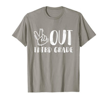 Load image into Gallery viewer, Peace Out Third Grade Graduation Shirt Last Day of School