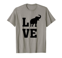Load image into Gallery viewer, I Love Elephants - Animal Elephant Lover - Silhouette T-Shirt