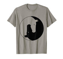 Load image into Gallery viewer, Yin Yang Horse Chinese Tai Chi Symbol Tshirt For Horse Lover