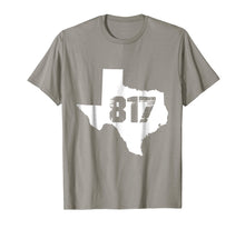 Load image into Gallery viewer, Fort Worth, Texas State 817 Area Code T-Shirt