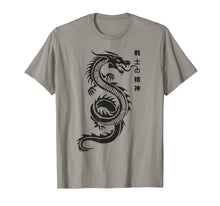 Load image into Gallery viewer, Chinese writing dragon tshirt - dragon tattoo t shirt