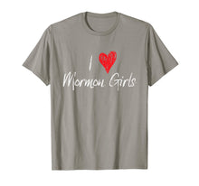 Load image into Gallery viewer, I Love Heart Mormon Girls Funny LDS T-Shirt