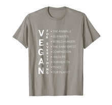 Load image into Gallery viewer, VEGAN T SHIRT Vegan for Everything