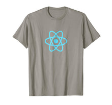 Load image into Gallery viewer, ReactJS React.js Official Logo JavaScript Framework T-Shirt