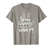 Load image into Gallery viewer, Some Bunny Needs Wine Shirt Easter Bunny Gifts Tee
