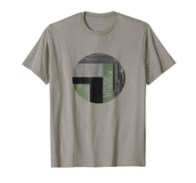 Load image into Gallery viewer, Distressed Segmented Circle No Words Just Graphic T-shirt