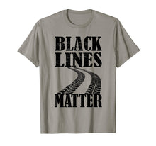 Load image into Gallery viewer, Drag Racing Gift for Race Lover Apparel Black Lines Shirt
