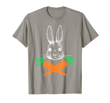 Load image into Gallery viewer, Easter Bunny with Carrot cross Skull Bones Girl boy T Shirt