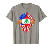 Load image into Gallery viewer, Lebanese Blood Inside Me T-Shirt | Lebanon Flag Gift
