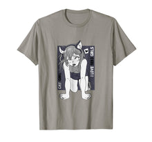 Load image into Gallery viewer, Ahegao t shirt lewd anime face shirt and neko cosplay
