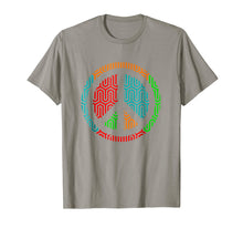 Load image into Gallery viewer, Peace Symbol 70's T-Shirt - Bright Colors Tshirt - Peaceful