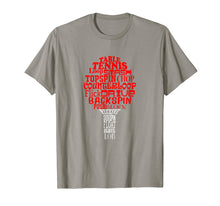 Load image into Gallery viewer, Table tennis word cloud t-shirt