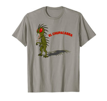 Load image into Gallery viewer, Chupacabra Stands Fangs Bared Red Eyes T Shirt