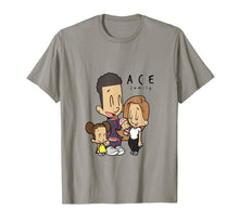 Load image into Gallery viewer, Ace cartoon family t shirt , merch for kids , girl , women .